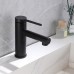 Смеситель для раковины Abber Emotion AF8810B цвет черный матовый Смеситель для раковины Abber Emotion AF8810B цвет черный матовый