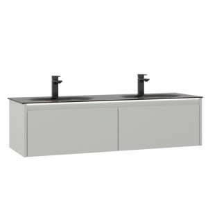 Тумба с раковиной ORKA Lisbon 130 подвесная, кашемировый матовый Тумба с раковиной ORKA Lisbon 130 подвесная, кашемировый матовый