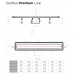 Душевой лоток Pestan Confluo Premium Line 300 Black Glass