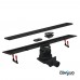 Душевой лоток Pestan Confluo Frameless Line 650 Black Glass