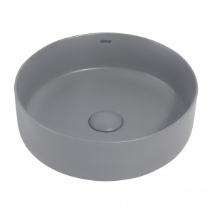 Раковина накладная ABBER Bequem AC2108MG серая матовая Раковина накладная ABBER Bequem AC2108MG серая матовая
