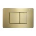 Кнопка смыва Abber AC0120MMG нержавеющая сталь цвет золото матовое