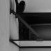 Душевая шторка на ванну Am.Pm Gem 80х140 W90BS-080-140BM фиксированная матовое стекло профиль черный