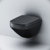 Унитаз подвесной Am.Pm Inspire V2.0 FlashClean C50A1700MBSC с сиденьем черный матовый