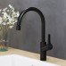 Смеситель для кухни Damixa Eclipce DX310722300 с двухрежимным регулируемым аэратором цвет черный