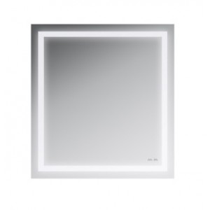 Зеркало для ванной на стену AM.PM Gem M91AMOX0651WG с LED-подсветкой по периметру, 65 см