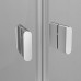 Душевое ограждение Am.Pm X-Joy Twin Slide 90х90 прозрачное стекло профиль хром W88G-205-090MT64 с поддоном W88T-205-090W64