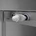 Душевое ограждение Am.Pm X-Joy Twin Slide 90х90 прозрачное стекло профиль хром W88G-205-090MT64 с поддоном W88T-205-090W64