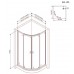 Душевое ограждение Am.Pm X-Joy Twin Slide 90х90 прозрачное стекло профиль хром W88G-205-090MT64 с поддоном W88T-205-090W64