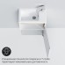 Тумба с раковиной AM.PM X-Joy 45 подвесная M85AFHX0451WG M85AWCC0452WG цвет белый глянец