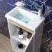 Тумба с раковиной AM.PM X-Joy 45 подвесная M85AFHX0451WG M85AWCC0452WG цвет белый глянец
