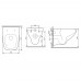 Унитаз подвесной Am.Pm X-Joy FlashClean C851701SC с сиденьем микролифт