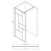 Душевая перегородка Abber Immer Offen AG63120B 120х200