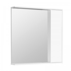 Зеркальный шкаф АКВАТОН Стоун 80 1A228302SX010 с подсветкой