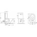 Чаша напольного унитаза Aquanet Rimless Cetus 2.0 C1 LX-2903 без бачка с сиденьем микролифт 243538
