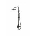 Душевая стойка Bravat Rhein F6429564BW-A-ENG цвет черный матовый