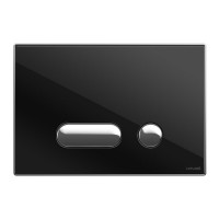 Кнопка Cersanit INTERA цвет черный глянцевый стекло BU-INT/Blg/Gl