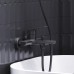 Смеситель для ванны и душа Damixa Merkur 401000300 цвет черный