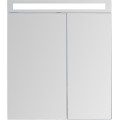 Зеркальный шкаф Dreja.rus Max 70 с Led подсветкой 77.9008D цвет дуб кантри
