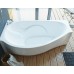 Ванна Estet Lux Грация белая 170х94 литьевой мрамор