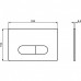 Механическая панель смыва Ideal Standard OLEAS M1 R0115A6 цвет черный матовый