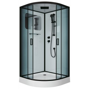 Душевая кабина Niagara Premium NG-6901-01 BLACK 90х90