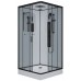 Душевая кабина Niagara Premium NG-6902-01GQ BLACK 100х100