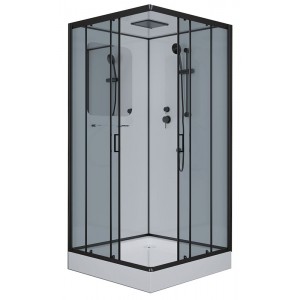 Душевая кабина Niagara Premium NG-6901-01Q BLACK 90х90