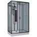 Душевая кабина Niagara Premium NG-6912-01GQR BLACK 120х80