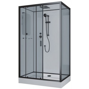 Душевая кабина Niagara Premium NG-6912-01QL BLACK 120х80