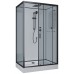 Душевая кабина Niagara Premium NG-6912-01QR BLACK 120х80