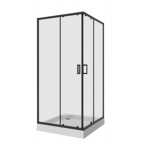 Душевой уголок Niagara Nova NG-6809-08 BLACK 100х100