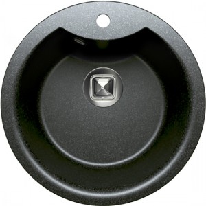 Кухонная мойка Tolero Classic R-108E цвет черный 911 Кухонная мойка Tolero Classic R-108E цвет черный 911