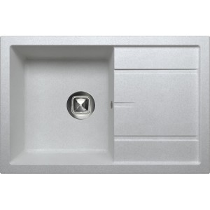 Кухонная мойка Tolero Classic R-112 цвет серый металлик 001