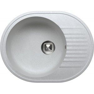 Кухонная мойка Tolero Classic R-122 цвет серый металлик 001