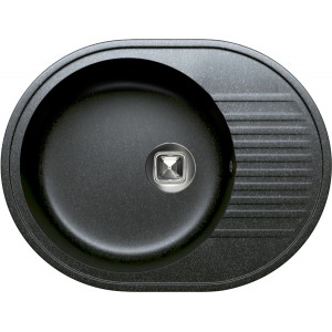 Кухонная мойка Tolero Classic R-122 цвет черный 911 Кухонная мойка Tolero Classic R-122 цвет черный 911