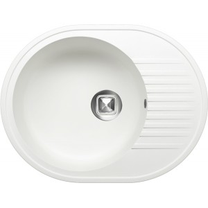 Кухонная мойка Tolero Classic R-122 цвет белый 923