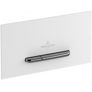 Клавиша для инсталляции villeroy & boch Viconnect Е300 92216169N5 цвет панель белая матоваяклавиши хром