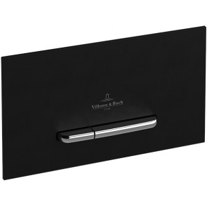 Клавиша для инсталляции villeroy & boch Viconnect Е300 922169AN цвет панель черная матовый, клавиши хром