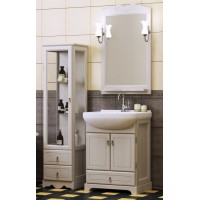 Комплект мебели для ванной комнаты Opadiris Клио 65 белый матовый